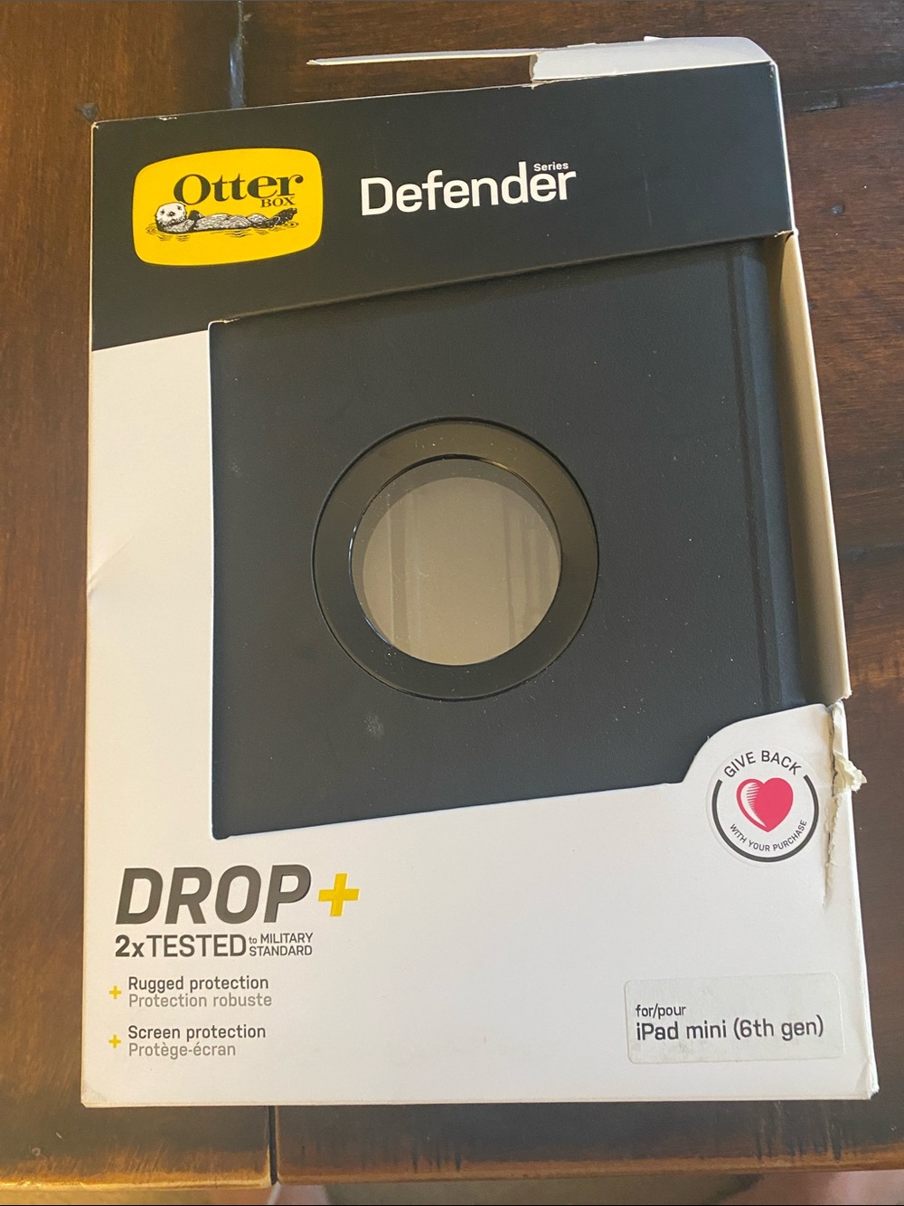 OtterBox Defender Series Case for iPad mini (6th Gen) - Black